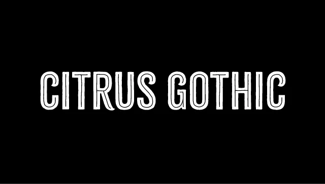 Citrus Gothic Font Family