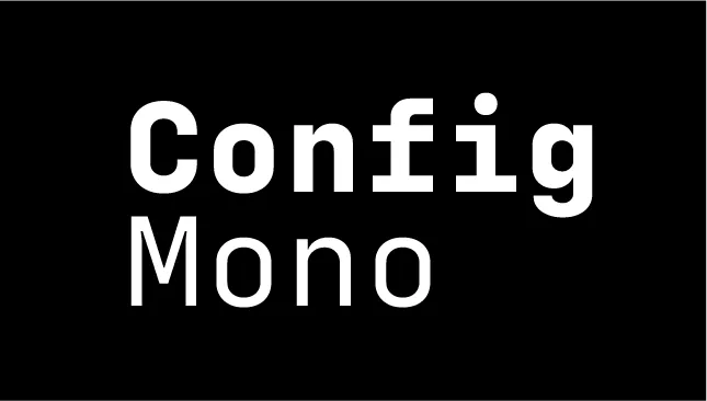 Config Mono Font Family