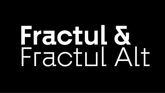 Fractul Font Family