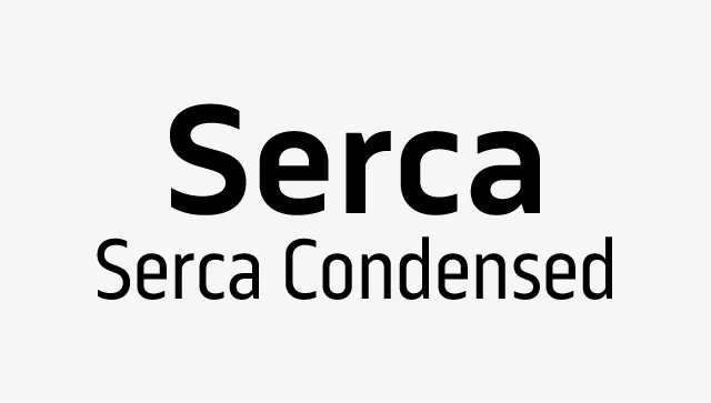Serca Font Family