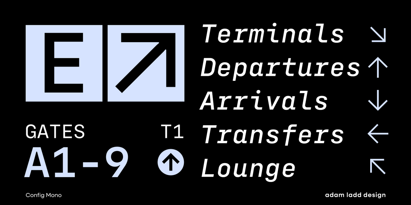 Config Mono Specimen